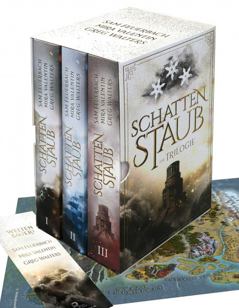 Feuerbach, Sam Schattenstaub Trilogie: Gesamtausgabe im Schuber