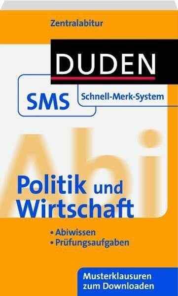 Jöckel, Peter Schnell-Merk-System Abi Politik und Wirtschaft (Duden SMS - Schnell-Merk-System)