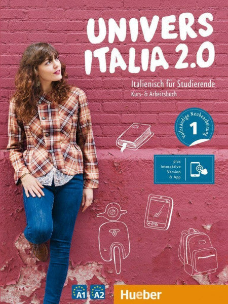 Piotti, Danila UniversItalia 2.0 A1/A2: Italienisch für Studierende / Kurs- und Arbeitsbuch plus interaktive Version