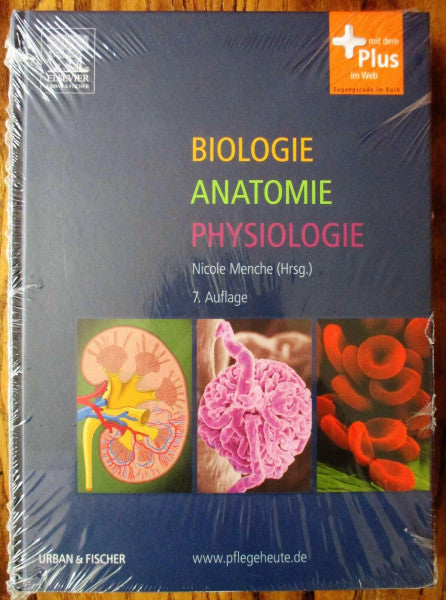 Menche, Nicole Biologie Anatomie Physiologie: mit www.pflegeheute.de - Zugang: Kompaktes Lehrbuch für die Pflegeberufe. Mit dem Plus im Web. Zugangscode im Buch