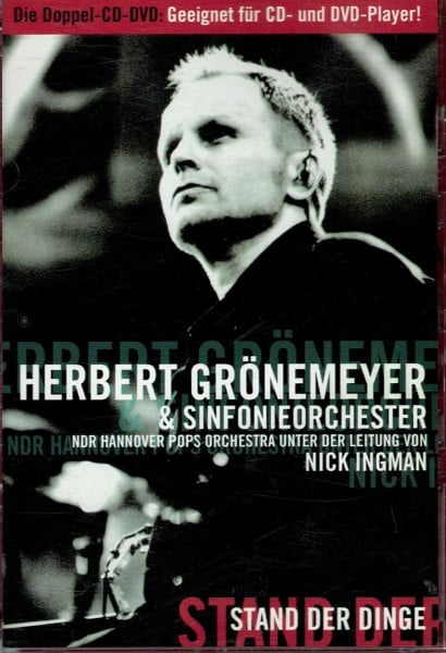 Grönemeyer, Herbert Grönemeyer - Stand der Dinge (DVD plus)
