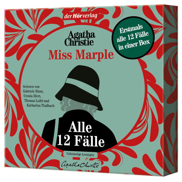 Christie, Agatha Miss Marple – Alle 12 Fälle: Erstmals alle 12 Fälle in einer Box!