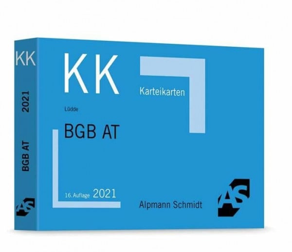 Lüdde, Jan Stefan Karteikarten BGB Allgemeiner Teil (Karteikarten Zivilrecht)