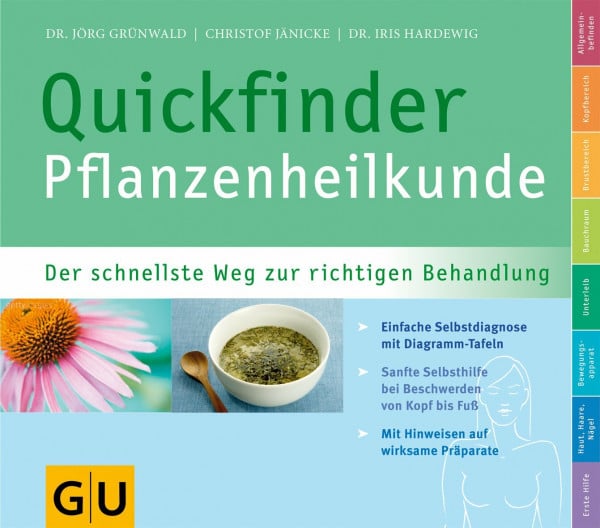 Hardewig, Dr. Iris Pflanzenheilkunde Quickfinder: Der schnellste Weg zur richtigen Behandlung. Einfache Selbstdiagnose mit Diagramm-Tafeln. Sanfte Selbsthilfe bei ... (GU Quickfinder Körper, Geist & Seele)