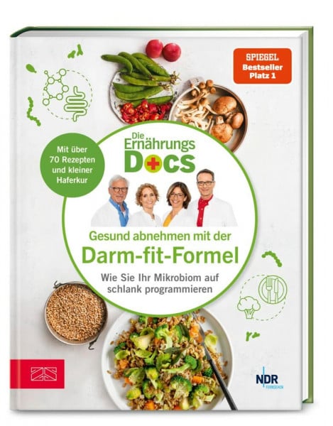 Klasen, Dr. med. Jörn Die Ernährungs-Docs – Gesund abnehmen mit der Darm-fit-Formel: Wie Sie Ihr Mikrobiom auf schlank programmieren - Mit über 70 Rezepten und kleiner Haferkur | SPIEGEL Bestseller Platz 1