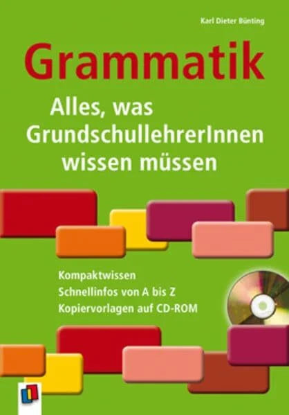 Bünting, Karl-Dieter Grammatik - Alles, was GrundschullehrerInnen wissen müssen