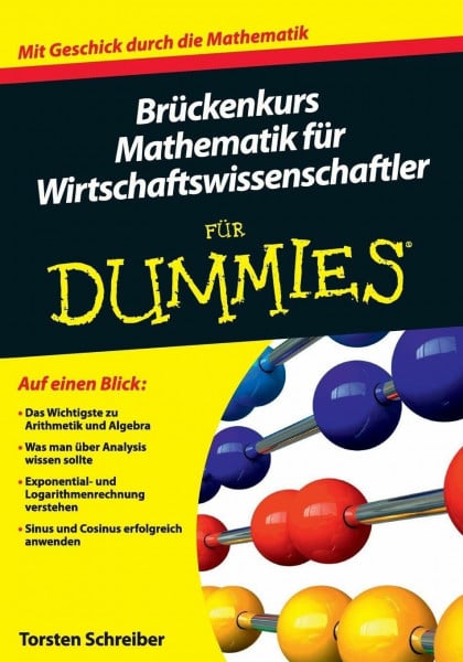 Jaschinski, Christian Brückenkurs Mathematik für Wirtschaftswissenschaftler für Dummies
