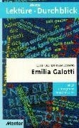 Gotthold Ephraim Lessing Gotthold Ephraim Lessing: Emilia Galotti