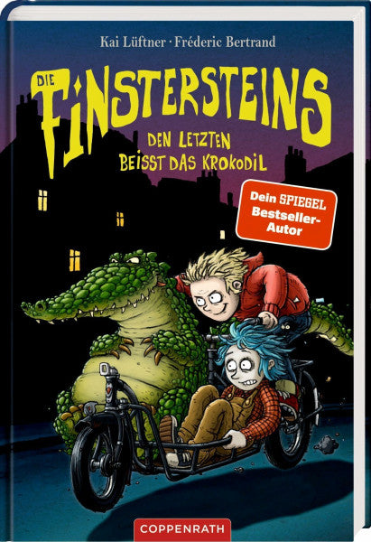 Bertrand, Fréderic Die Finstersteins (Bd. 3): Den Letzten beißt das Krokodil: Lustige Gruselreihe von Erfolgsautor Kai Lüftner; ab 9 Jahren (Die Finstersteins, 3, Band 3)