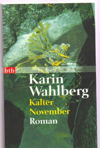 Wahlberg, Karin Kalter November: Roman (btb-TB)