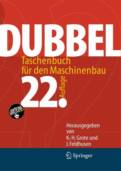 Grote, Karl-Heinrich Dubbel: Taschenbuch für den Maschinenbau