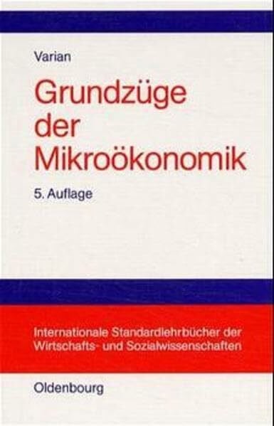 Buchegger, Reiner Grundzüge der Mikroökonomik