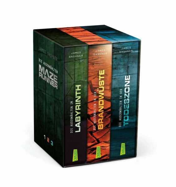 Dashner, James Maze Runner – Die Auserwählten. Band 1-3 im Schuber: Schuber mit Bonusmaterial (Die Auserwählten – Maze Runner)
