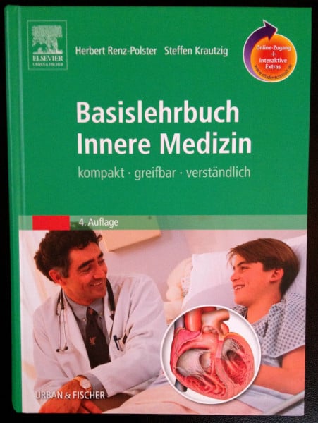 Braun, Jörg Basislehrbuch Innere Medizin mit StudentConsult-Zugang: kompakt-greifbar-verständlich: Kompakt, greifbar, verständlich. Online-Zugang + interaktive Extras