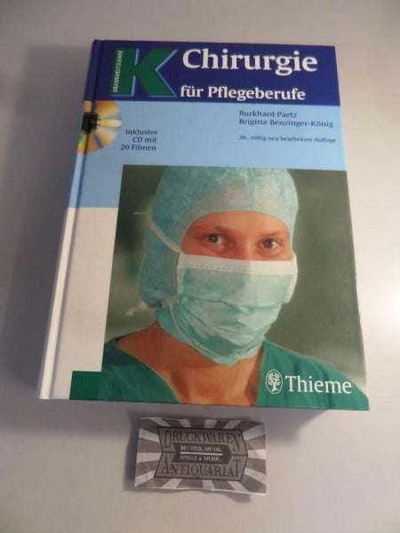 Paetz, Burkhard Chirurgie für Pflegeberufe (Reihe, KRANKHEITSLEHRE)