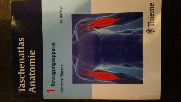 Platzer, Werner Taschenatlas Anatomie, Band 1: Bewegungsapparat