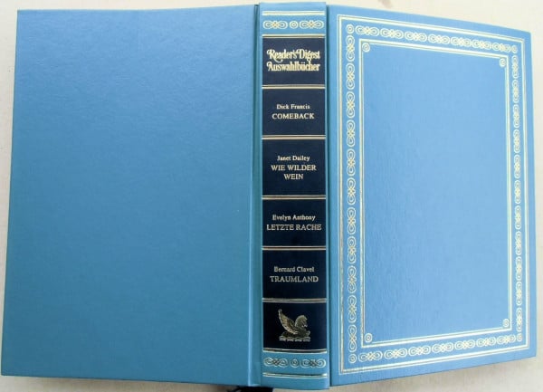 Evelyn Anthony Readers Digest Auswahlbücher: Comeback. Wie wilder Wein. Letzte Rache. Traumland.