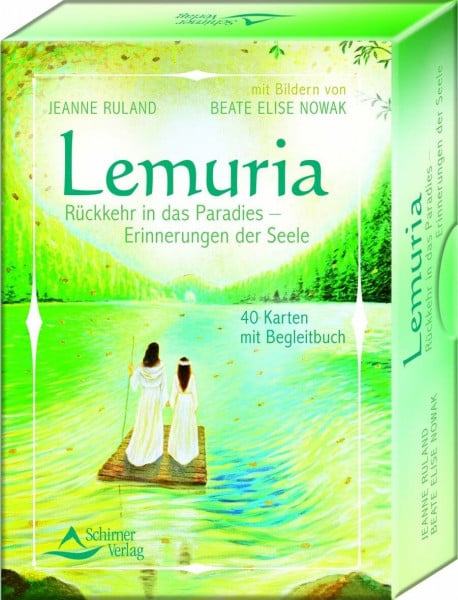 Ruland, Jeanne Lemuria: Rückkehr in das Paradies – Erinnerungen der Seele - 40 Karten mit Begleitbuch