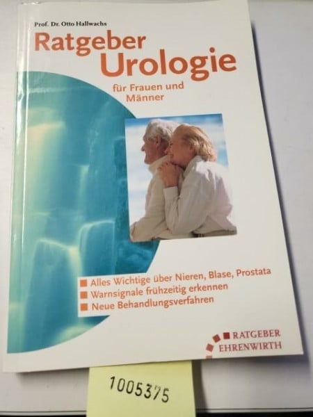 Hallwachs, Otto Ratgeber Urologie
