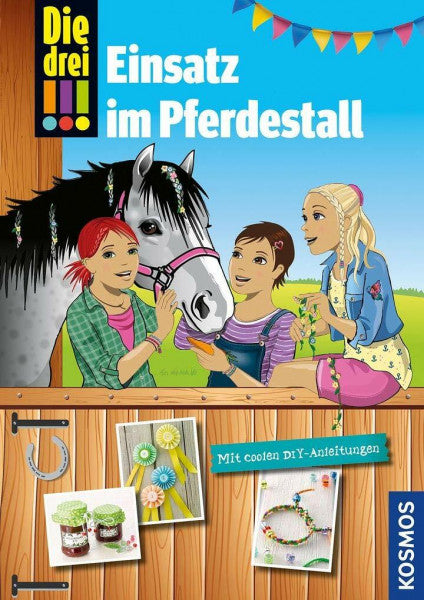 Erlhoff, Kari Die drei !!!, Einsatz im Pferdestall: Mit coolen DIY-Anleitungen