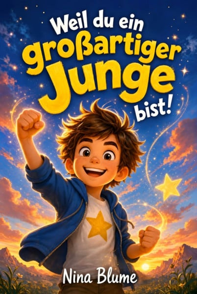 Blume, Nina Weil du ein großartiger Junge bist: Inspirierende Geschichten über Mut, innere Stärke und Selbstvertrauen (Kinderbücher von Nina Blume)