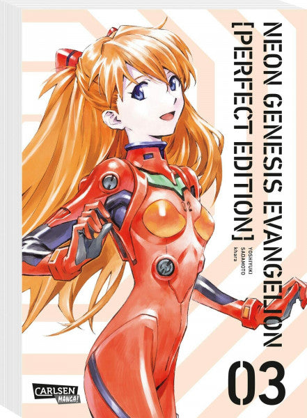 Sadamoto, Yoshiyuki Neon Genesis Evangelion – Perfect Edition 3: Neue Edition in 7 Sammelbänden des Mecha-Klassikers um jugendliche EVA-Piloten, die zur Rettung der Menschheit Kampfroboter steuern.