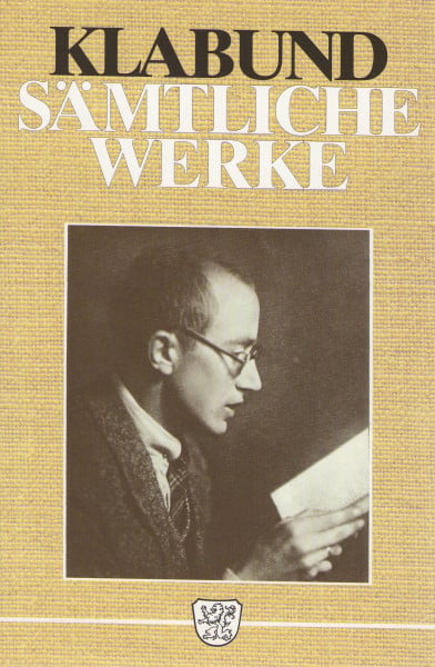 Klabund Sämtliche Werke