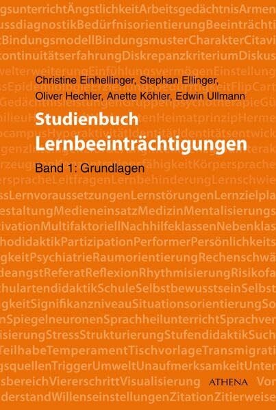 Einhellinger, Christine Studienbuch Lernbeeinträchtigungen: Band 1: Grundlagen