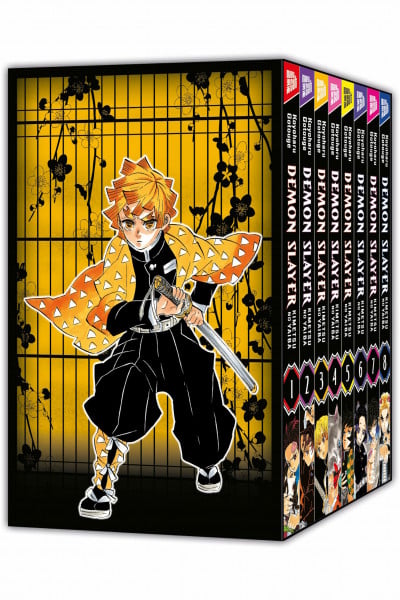 Höfler, Burkhard Demon Slayer - Kimetsu no Yaiba 1-8 mit Schuber