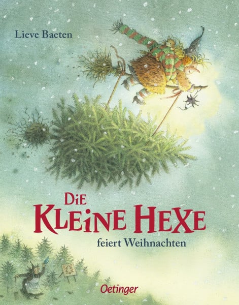 Baeten, Lieve Die kleine Hexe feiert Weihnachten. Pappbilderbuch