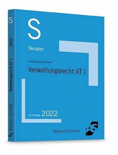 Wüstenbecker, Horst Skript Verwaltungsrecht AT 1 (Skripten Öffentliches Recht)