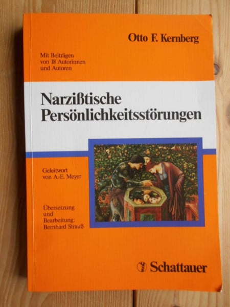 Strauss, Bernhard Narzißtische Persönlichkeitsstörungen