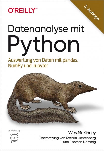 Demmig, Thomas Datenanalyse mit Python: Auswertung von Daten mit pandas, NumPy und Jupyter (Animals)