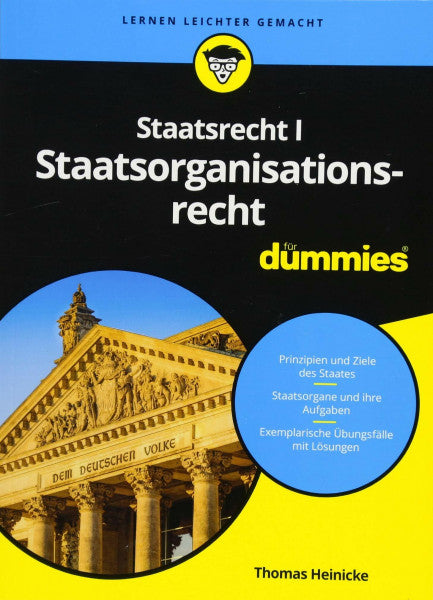 Heinicke, Thomas Staatsrecht I Staatsorganisationsrecht für Dummies