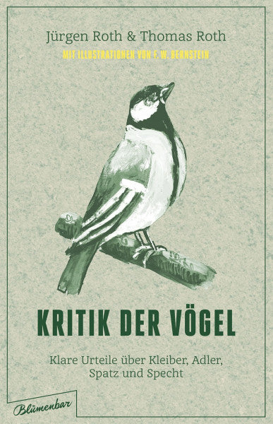 Roth, Thomas Kritik der Vögel: Klare Urteile über Kleiber, Adler, Spatz und Specht