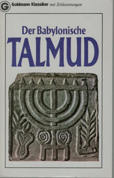 Reinhold Mayer Der Talmud.