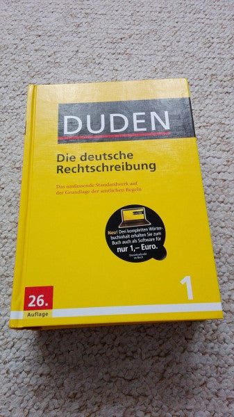 Dudenredaktion Duden - Die deutsche Rechtschreibung: Das umfassende Standardwerk auf der Grundlage der aktuellen amtlichen Regeln (Duden - Deutsche Sprache in 12 Bänden)