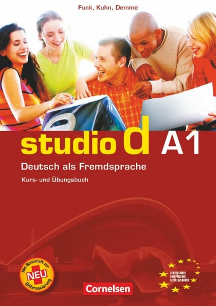 Kuhn, Christina Studio d - Deutsch als Fremdsprache - Grundstufe - A1: Gesamtband: Kurs- und Übungsbuch mit Lerner-Audio-CD - Hörtexte der Übungen und des Modelltests ... 1 (Studio d, Grundstufe, A1: Gesamtband)