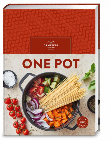 Dr. Oetker Verlag One Pot: Familienküche kann so einfach sein – über 90 Rezepte, für die es nur einen Topf, eine Pfanne, eine Auflaufform oder ein Backblech braucht. Das ist Feierabendküche, die allen schmeckt!