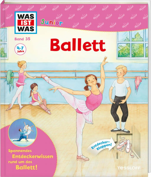 Voigt, Silke WAS IST WAS Junior Band 35 Ballett: Spannendes Entdeckerwissen rund um das Ballett! (WAS IST WAS Junior Sachbuch, Band 35)