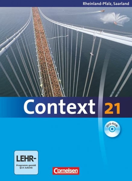 Schwarz, Hellmut Context 21 - Rheinland-Pfalz und Saarland: Schulbuch mit DVD-ROM - Kartoniert