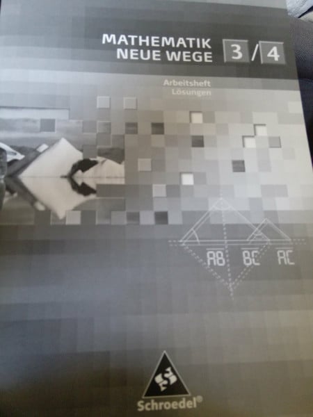 Lergenmüller, Arno Mathematik Neue Wege 3/4. Lösungen