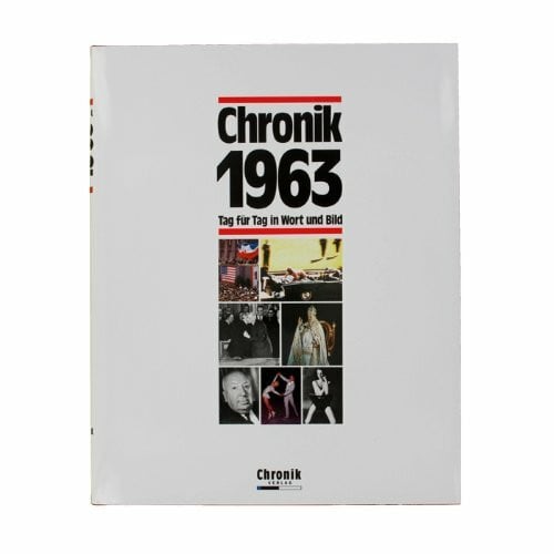 diverse Chronik 1963 - Jahrgangsbuch-Chronik 1963 - Jahrgangsbuch 1963 (Einband bordeauxfarben)