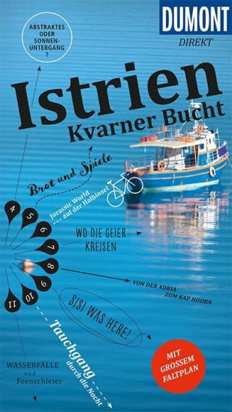 Schetar, Daniela DuMont direkt Reiseführer Istrien, Kvarner Bucht: Mit großem Faltplan