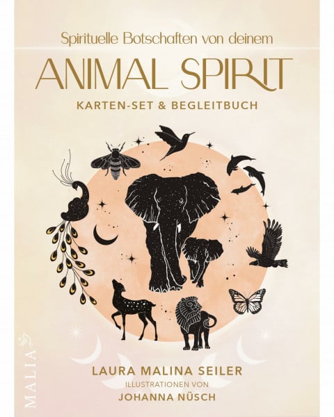 Seiler, Laura Malina Spirituelle Botschaften von deinem Animal Spirit: Karten-Set & Begleitbuch
