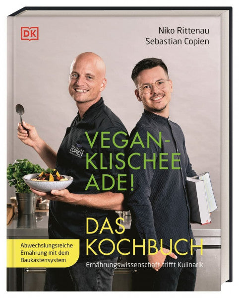 Rittenau, Niko Vegan-Klischee ade! Das Kochbuch: Ernährungswissenschaft trifft Kulinarik. Abwechslungsreiche Ernährung mit dem Baukastensystem