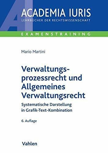 Martini, Mario Verwaltungsprozessrecht und Allgemeines Verwaltungsrecht: Systematische Darstellung in Grafik-Text-Kombination (Academia Iuris - Examenstraining)
