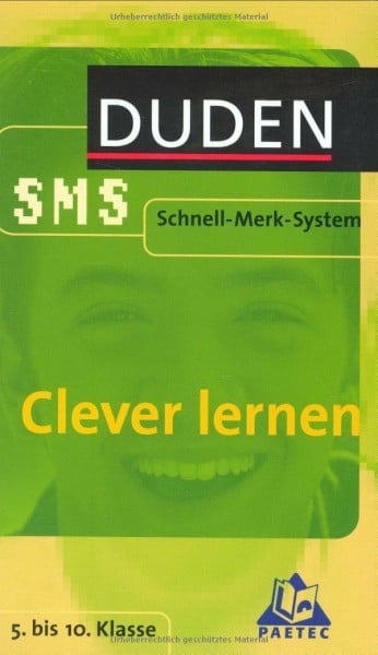 Hock, Birgit SMS Clever lernen 5.-10. Klasse (Duden SMS - Schnell-Merk-System)