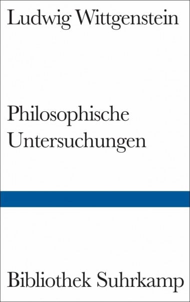 Ludwig Wittgenstein Philosophische Untersuchungen