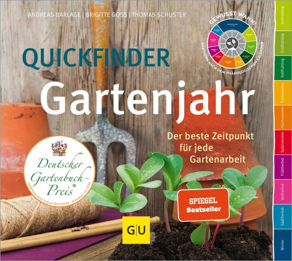 Goss, Brigitte Quickfinder Gartenjahr: Der Jahresplaner für jede Gartenarbeit - der beste Zeitpunkt für Aussaat, Pflege und Ernte (GU Gartenpraxis)